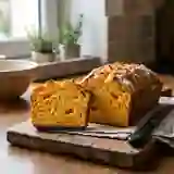 Cake moelleux à la mimolette fondante