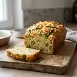 Cake moelleux asperges vertes et crevettes