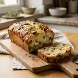 Cake moelleux aux champignons frais et cantal fondant