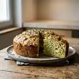 Cake moelleux aux courgettes et fromage frais