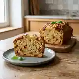 Cake moelleux aux tomates séchées et basilic frais