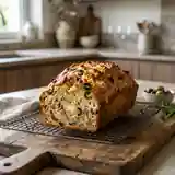Cake Olives, Lardons et Carré Frais