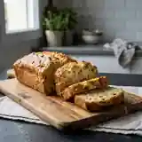 Cake salé moelleux au jambon et olives vertes