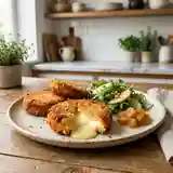 Camembert frit au cœur coulant