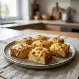 Canapés à la béchamel et fromage