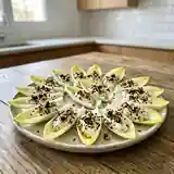 Canapés gourmands d'endives au fromage frais et noix