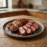 Canard rôti aux figues farci au foie : recette gourmande et raffinée