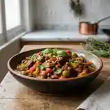 Caponata sicilienne traditionnelle : recette authentique et savoureuse