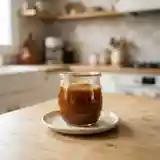 Caramel liquide onctueux qui ne durcit pas, facile à conserver