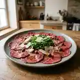 Carpaccio de bœuf facile et rapide : recette fraîche et savoureuse