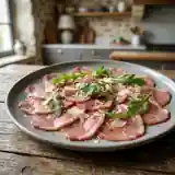 Carpaccio de canard fin et savoureux