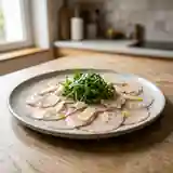 Carpaccio de dinde fin et savoureux
