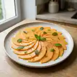 Carpaccio de melon au poivre noir : entrée fraîche et raffinée