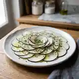Carpaccio de radis noir frais et croquant : recette légère et savoureuse