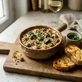 Cassolette gourmande d'escargots aux cèpes frais