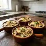 Cassolettes d'escargots au roquefort fondant : recette gourmande et raffinée