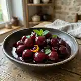 Cerises au vin rouge épicé : dessert gourmand et facile