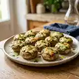 Champignons de Paris farcis au Carré fondant : recette gourmande et facile