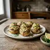 Champignons farcis au Boursin : recette gourmande et facile