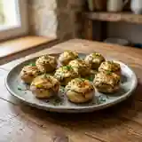 Champignons rôtis au chèvre