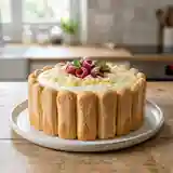 Charlotte au chocolat blanc onctueuse et gourmande