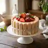Charlotte aux fraises fondante et légère