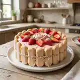 Charlotte aux fraises légère et rapide : dessert frais et diététique