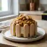 Charlotte aux pommes caramélisées