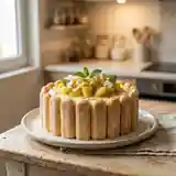 Charlotte exotique noix de coco et ananas : dessert frais et gourmand