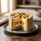 Charlotte banane et raisins