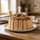 Charlotte gourmande aux noisettes et chocolat
