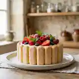 Charlotte légère aux fruits frais : dessert frais et sain