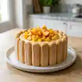 Charlotte légère aux pêches fraîches : dessert frais et gourmand