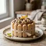 Charlotte Poire Chocolat Facile et Gourmande