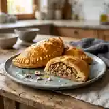 Chaussons de porc croustillants aux noisettes