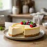 Cheesecake au Fromage Blanc Crémeux et Léger
