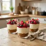 Cheesecake au verre gourmand et facile à réaliser