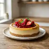 Cheesecake Crémeux au Fromage Frais et Biscuit Croquant