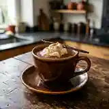 Chocolat chaud créole onctueux et parfumé