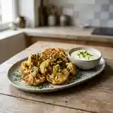 Chou-fleur du Finistère rôti aux herbes et sauce crémeuse
