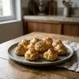 Chouquettes salées au chou-fleur croustillantes et légères