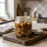 Chutney de pommes vertes aux raisins : recette facile et savoureuse
