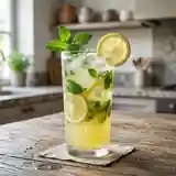 Citronnade fraîche à la menthe maison