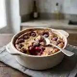 Clafoutis aux cerises rapide et gourmand pour une personne