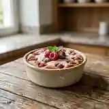Clafoutis aux framboises facile et gourmand pour une personne