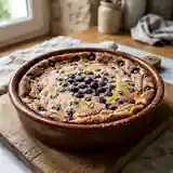 Clafoutis aux myrtilles fondant de Béné : dessert fruité et gourmand