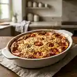 Clafoutis fondant aux tomates cerises, recette facile et rapide