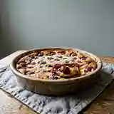 Clafoutis minceur aux fruits rouges léger et savoureux