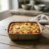 Clafoutis salé au surimi : recette facile et gourmande