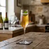Cocktail élégant au champagne : recette facile et festive